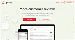 Desktop Screenshot of lipscore.com